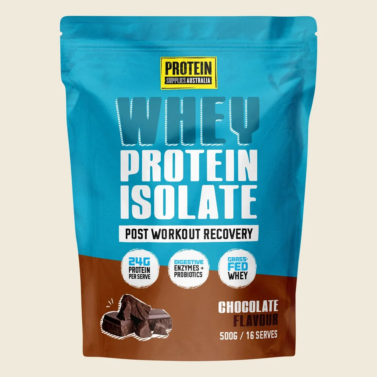 Protein Supplies Aust. WPI (Whey Protein Isolate) Chocolate