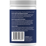 Power Super Foods Elderberry Powder Certified Organic 120g — back of pack and product information