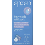 Epzen Body Wash Refill Pack Coconut Cream & Vanilla Bean 2pk — UHP supplied pack photo