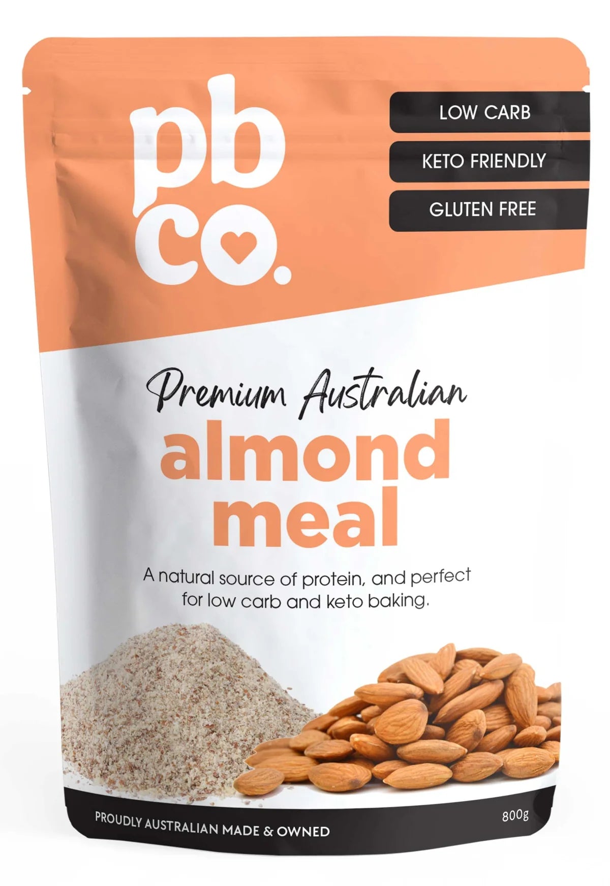 PBCO Premium Australian Almond Meal 800g