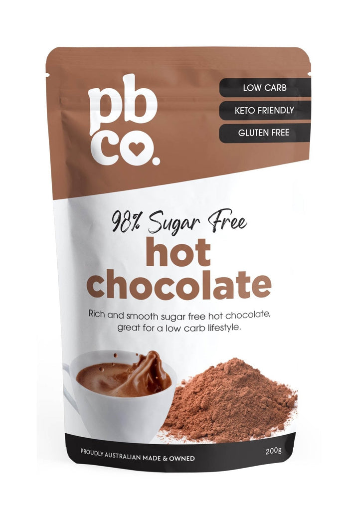 PBCO Hot Chocolate 98% Sugar Free 200g