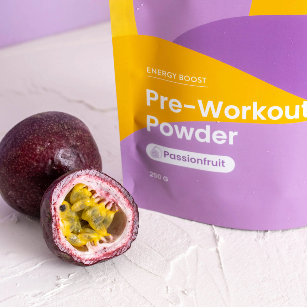 Happy Way Pre-Workout Powder Passionfruit 250g