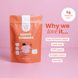 Happy Way Peach Flavour Happy Gummies Mix 210g