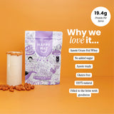 Happy Way Whey Protein Powder Peanut Butter 500g