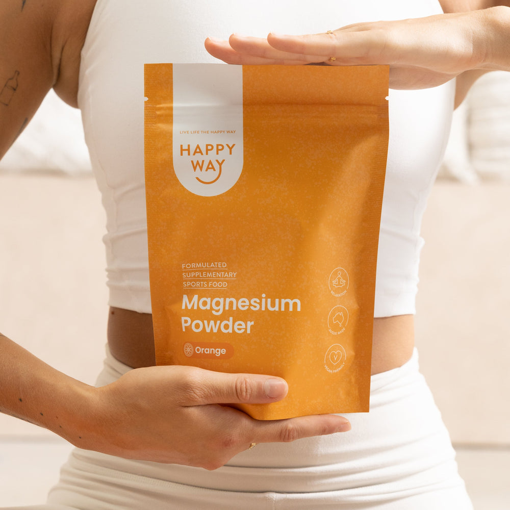 Happy Way Magnesium Powder Orange 315g