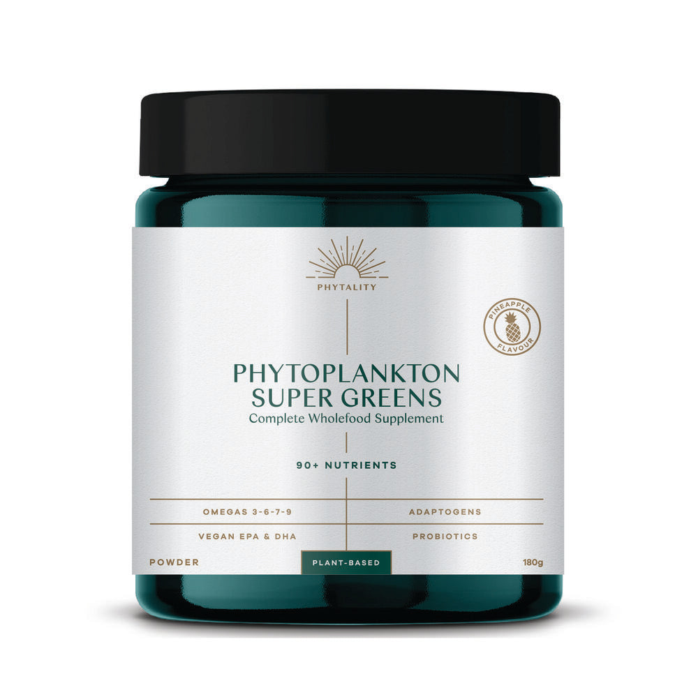 Phytality Phytoplankton Super Greens (Complete Wholefood Supplement) Powder