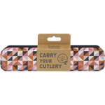 RetroKitchen Carry Your Cutlery - Stainless Steel Cutlery Set — front pack image (UHP)