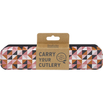 RetroKitchen Carry Your Cutlery - Stainless Steel Cutlery Set — front pack image (UHP)