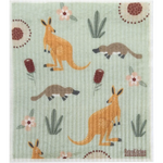 Retrokitchen 100% Compostable Sponge Cloth Kangaroos