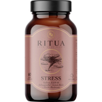 Ritua STRESS Saffron Ashwagandha Lemon Balm Reishi by Ritua (60 caps) — front pack image (UHP)