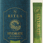 Ritua HYDRATE Lemon Lime 30 x 5.5g — authentic UHP retail carton and sachet image