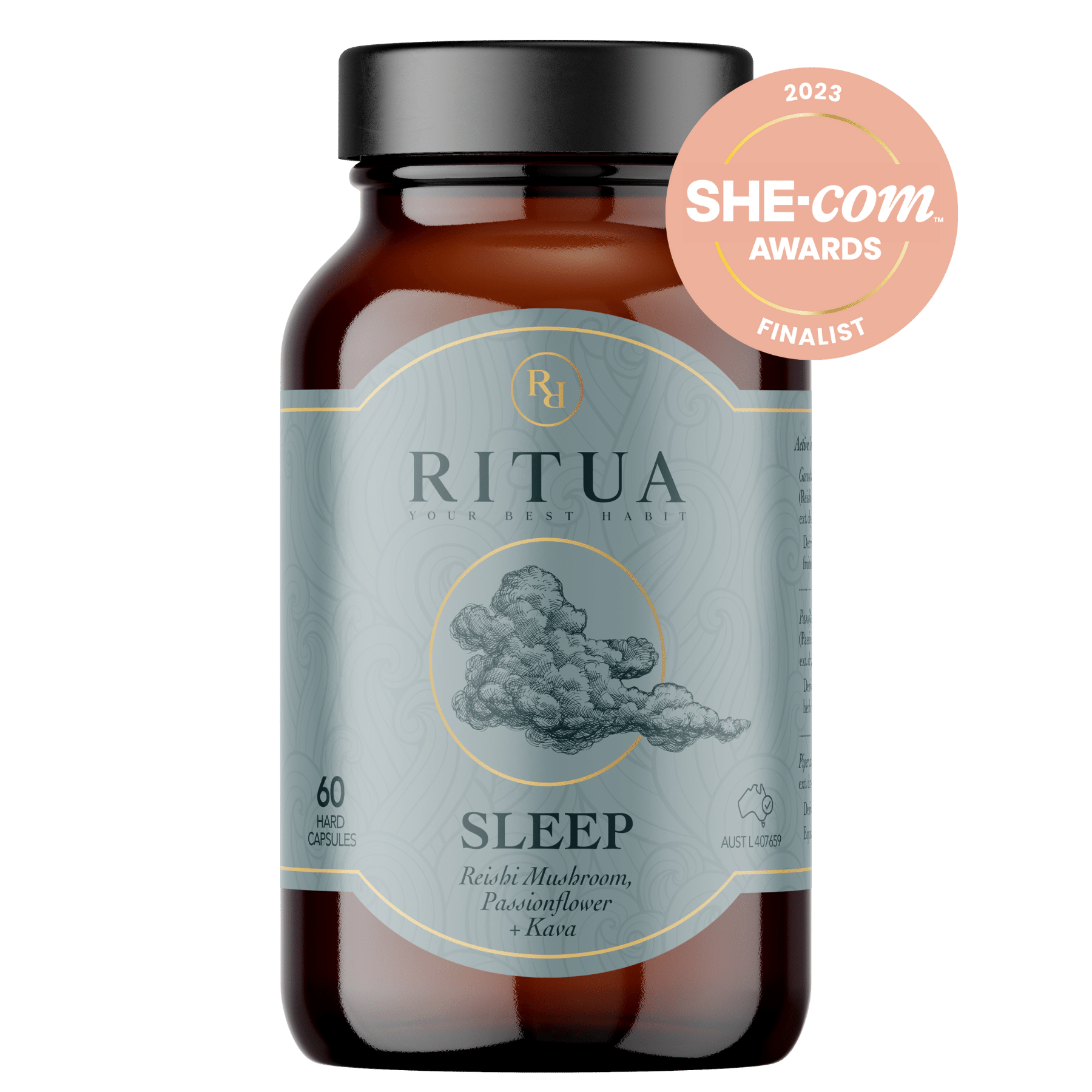 SLEEP by Ritua - Natural Sleep Supplement (60 caps)