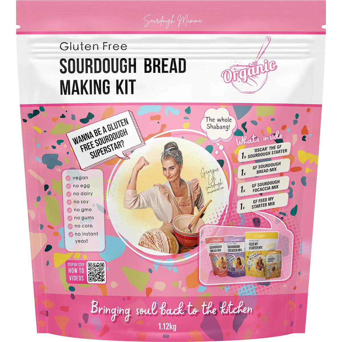 Sourdough Mumma Sourdough Bread Making Kit Gluten Free 1.12kg — front pack image (UHP)