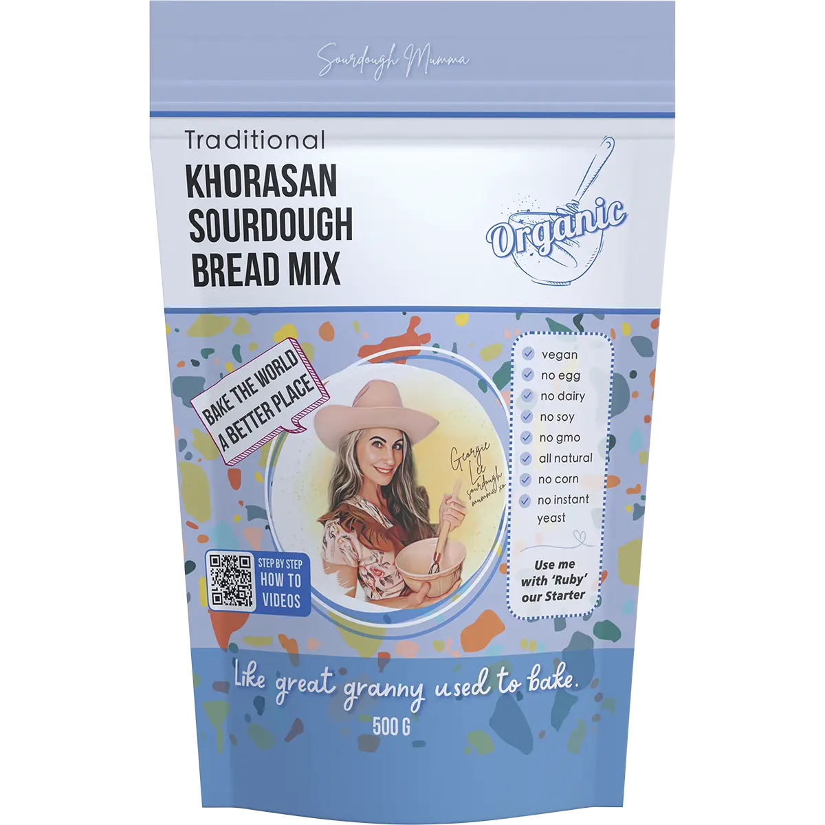 Sourdough Mumma Khorasan Sourdough Bread Mix Traditional 500g