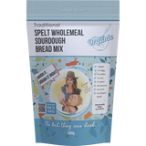 Sourdough Mumma Spelt Wholemeal Sourdough Bread Mix Traditional 500g