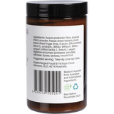 Supercharged Food Love Your Gut Synbiotic Powder Pre/Probiotic 120g — side pack image (UHP)