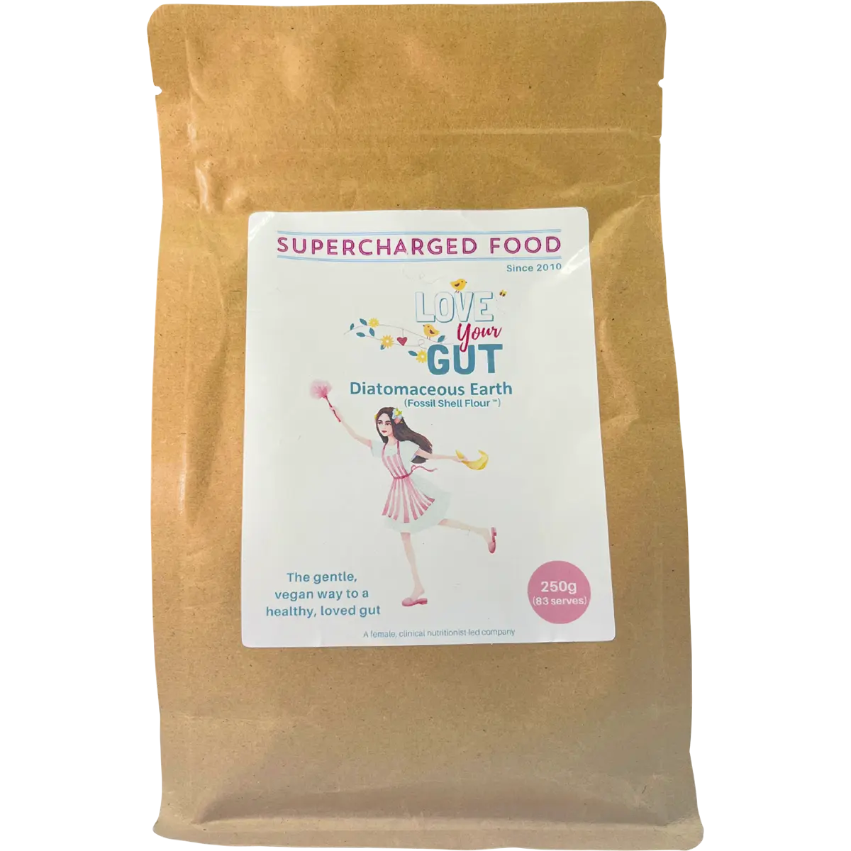 Supercharged Food Love Your Gut Powder Diatomaceous Earth — official UHP product image 2