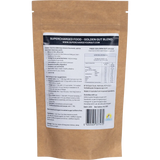 Supercharged Food Golden Gut Powder 100g — back pack image (UHP)