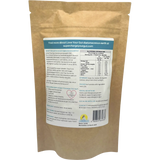 Supercharged Food Love Your Gut Powder Diatomaceous Earth — back pack image (UHP)