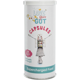Supercharged Food Love Your Gut Diatomaceous Earth 120 Capsules — front pack image (UHP)