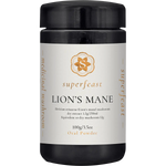 SuperFeast Lion's Mane 100g — front pack image (UHP)