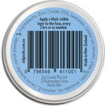 Sol Goods Natural Zinc 50g — back of pack
