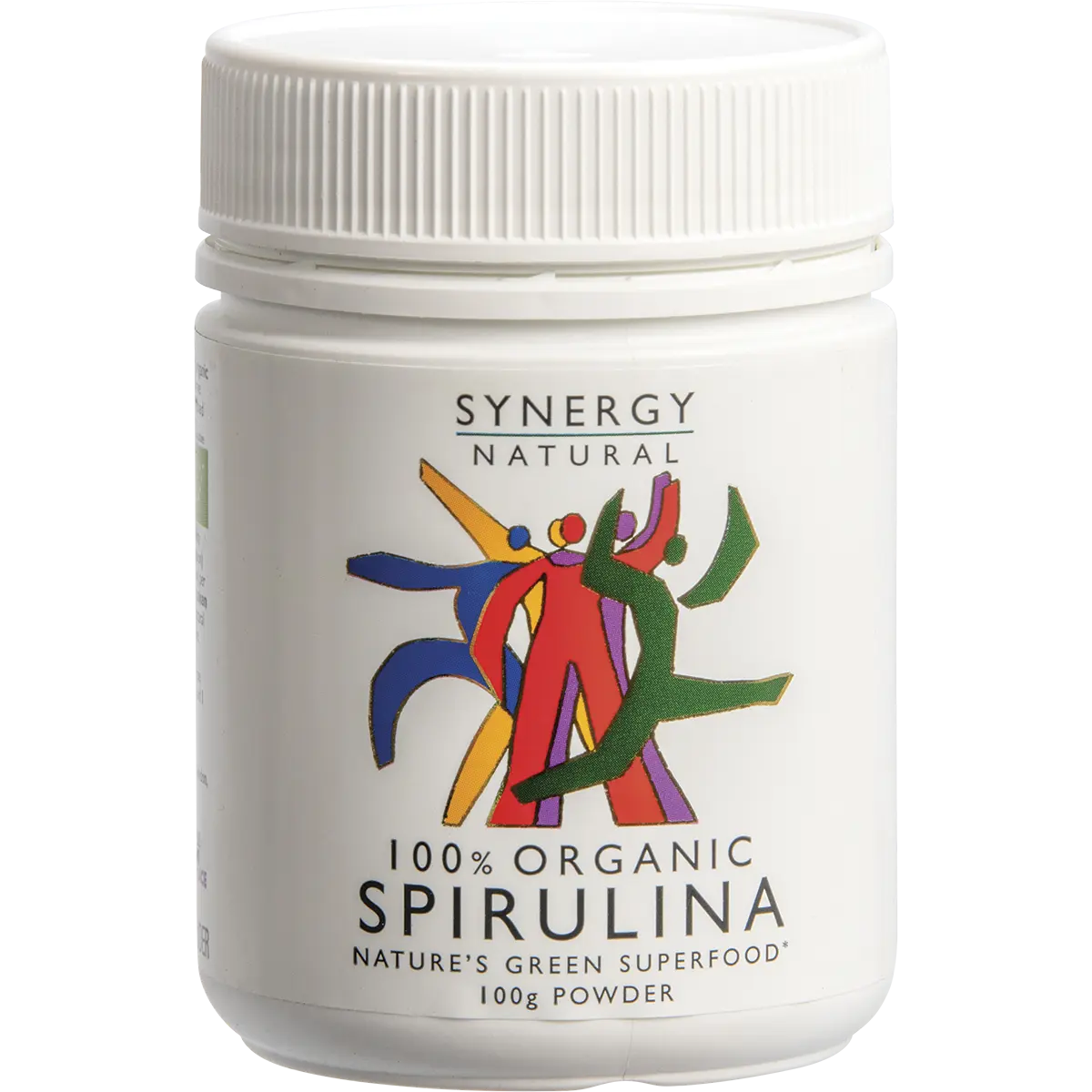 Synergy Natural Organic Spirulina Powder — front pack image (UHP)