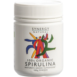 Synergy Natural Organic Spirulina Powder — front pack image (UHP)