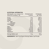 Switch Nutrition Moringa 100% Pure Organic Moringa Oleifera Unflavoured 150g