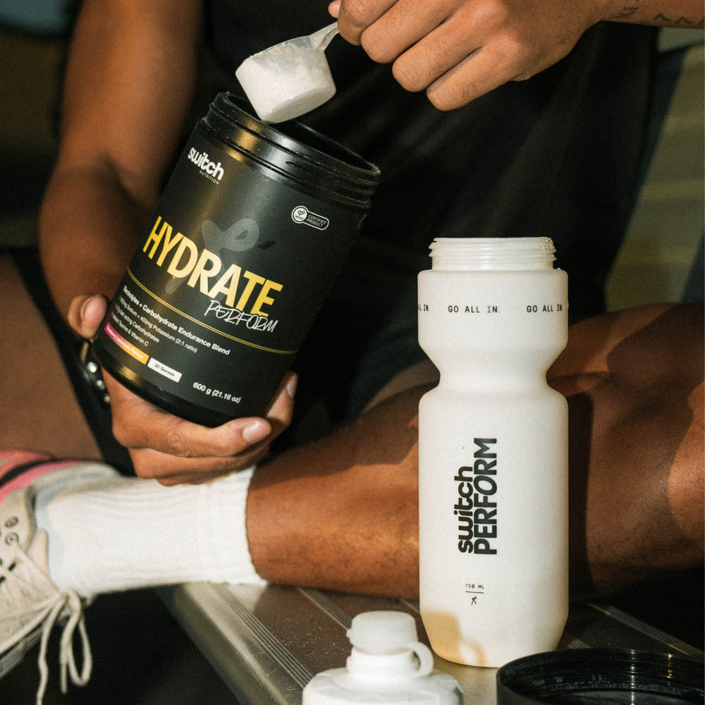Switch Nutrition Hydrate Perform — lifestyle / benefit image