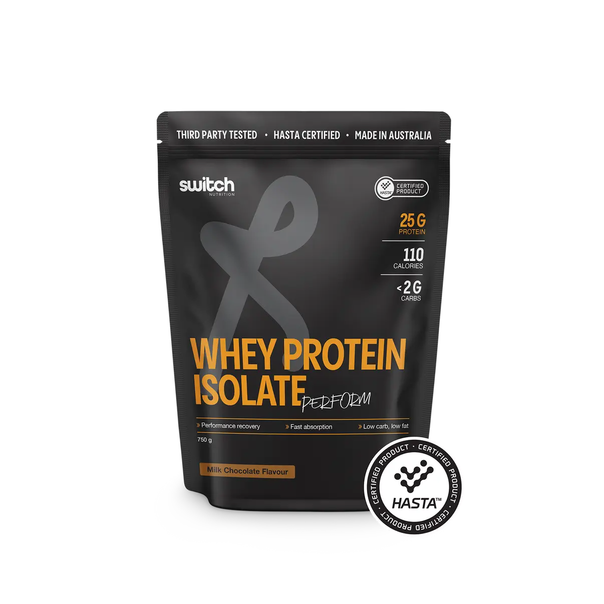 switch-nutrition-perform-whey-protein-isolate-hasta-cert-chocolate-milk-750g UHP secondary/back image — current official Switch WPI Perform packshot