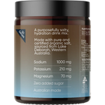Sodii Everyday Hydration Salts Salty Chocolate 185g — right side of pack