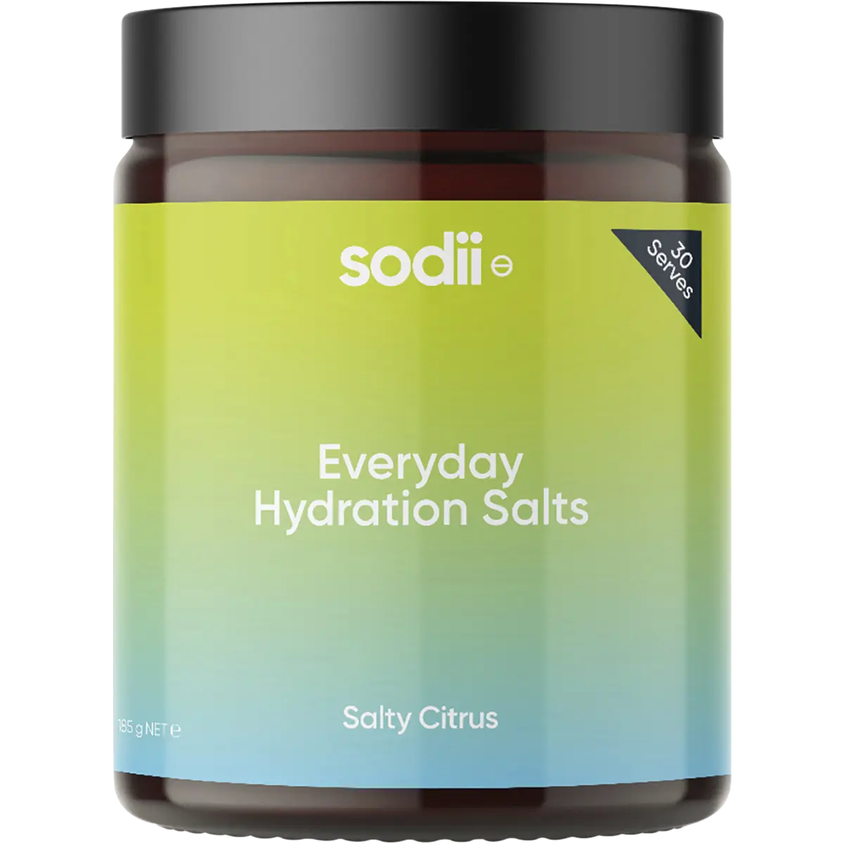 Sodii Everyday Hydration Salts Salty Citrus — front pack image (UHP)
