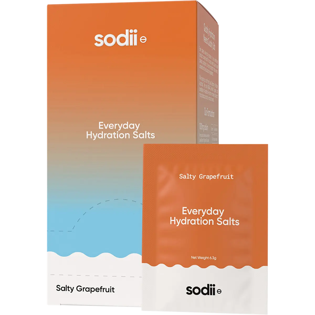 Sodii Everyday Hydration Salts Salty Grapefruit — official UHP product image 2