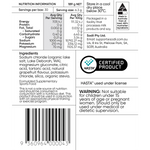 Sodii Everyday Hydration Salts Salty Grapefruit — nutrition panel (UHP)