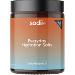 Sodii Everyday Hydration Salts Salty Grapefruit — front pack image (UHP)