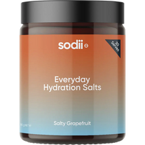 Sodii Everyday Hydration Salts Salty Grapefruit — front pack image (UHP)