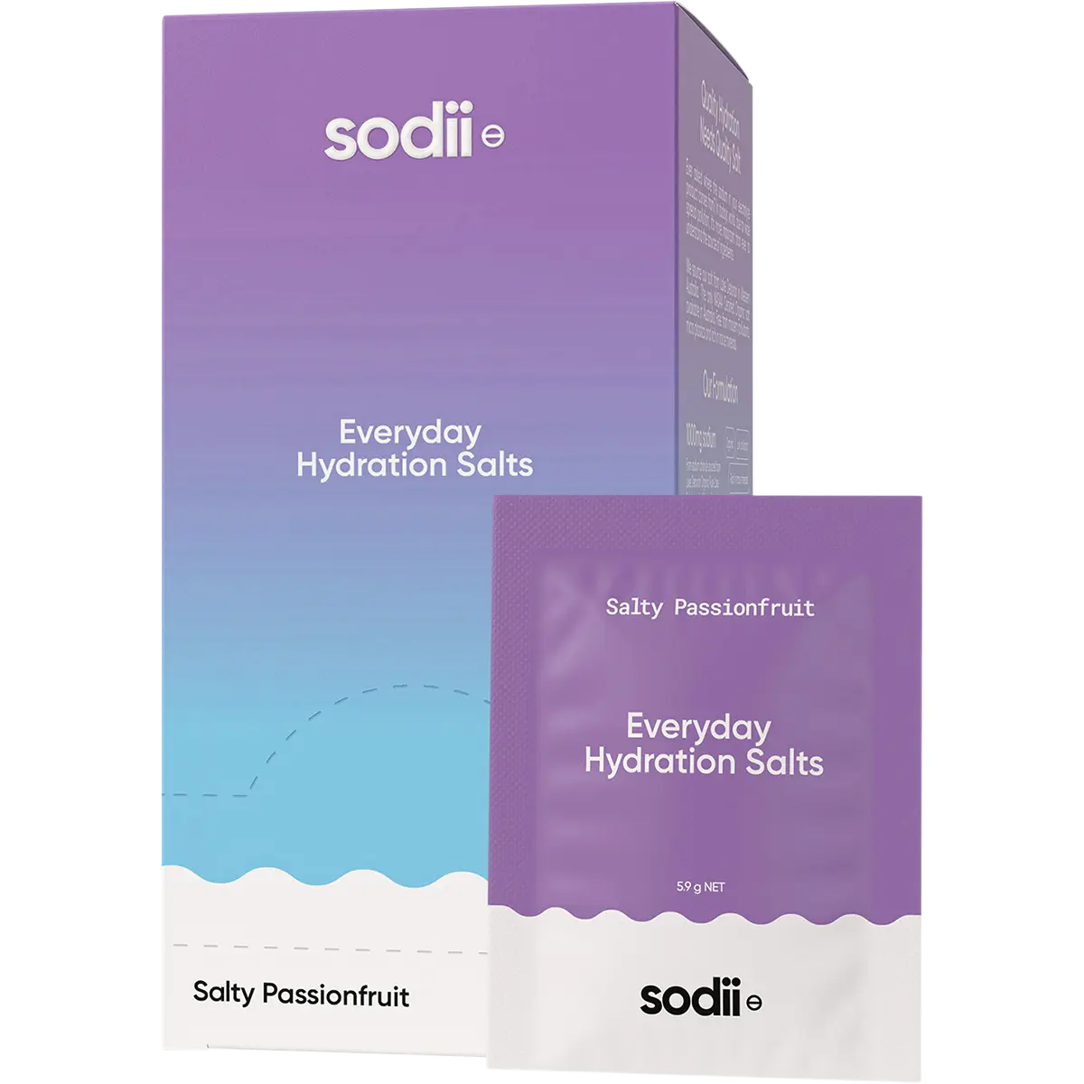 Sodii Everyday Hydration Salts Salty Passionfruit — official UHP product image 2