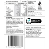 Sodii Everyday Hydration Salts Salty Passionfruit — nutrition panel (UHP)