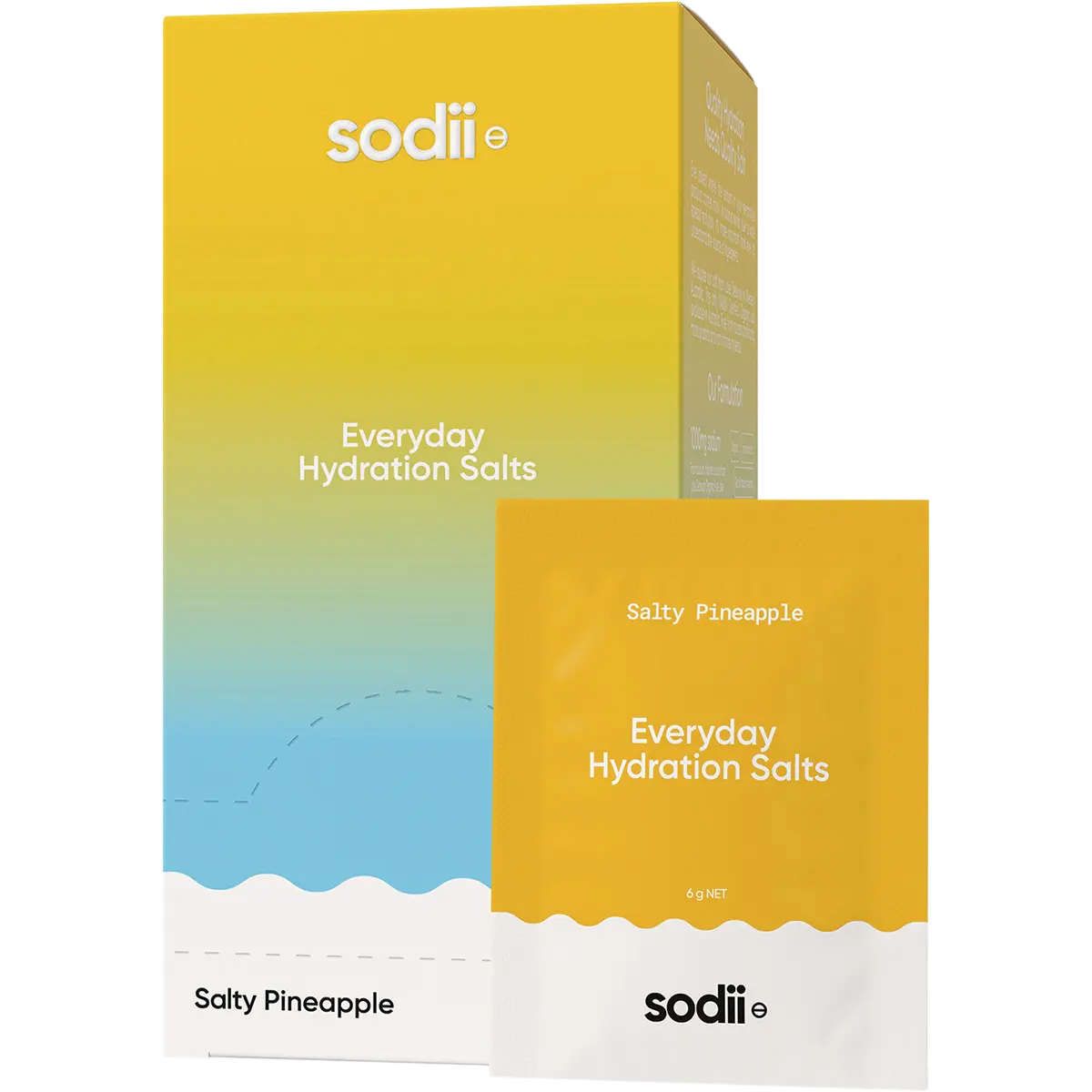 Sodii Everyday Hydration Salts Salty Pineapple — official UHP product image 2