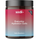 Sodii Everyday Hydration Salts Salty Raspberry — front pack image (UHP)