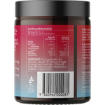 Sodii Everyday Hydration Salts Salty Raspberry 185g — back of pack and product information