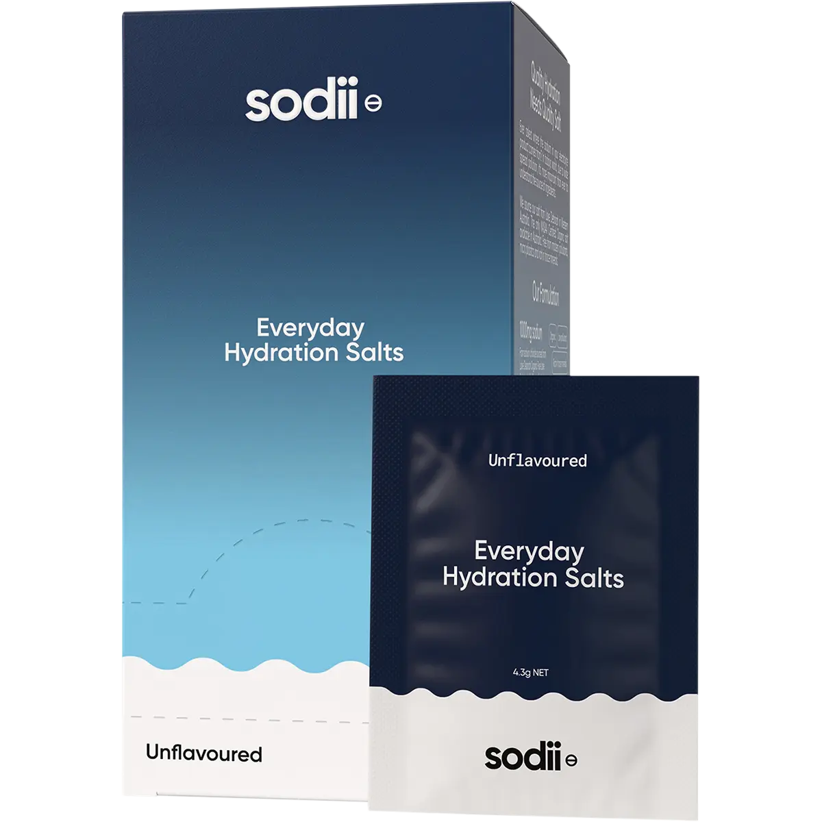 Sodii Everyday Hydration Salts Unflavoured — official UHP product image 2