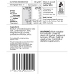 Sodii Everyday Hydration Salts Unflavoured — nutrition panel (UHP)