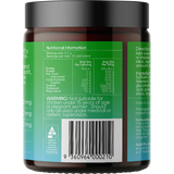 Sodii Everyday Hydration Salts Salty Kiwi 185g — back of pack and product information