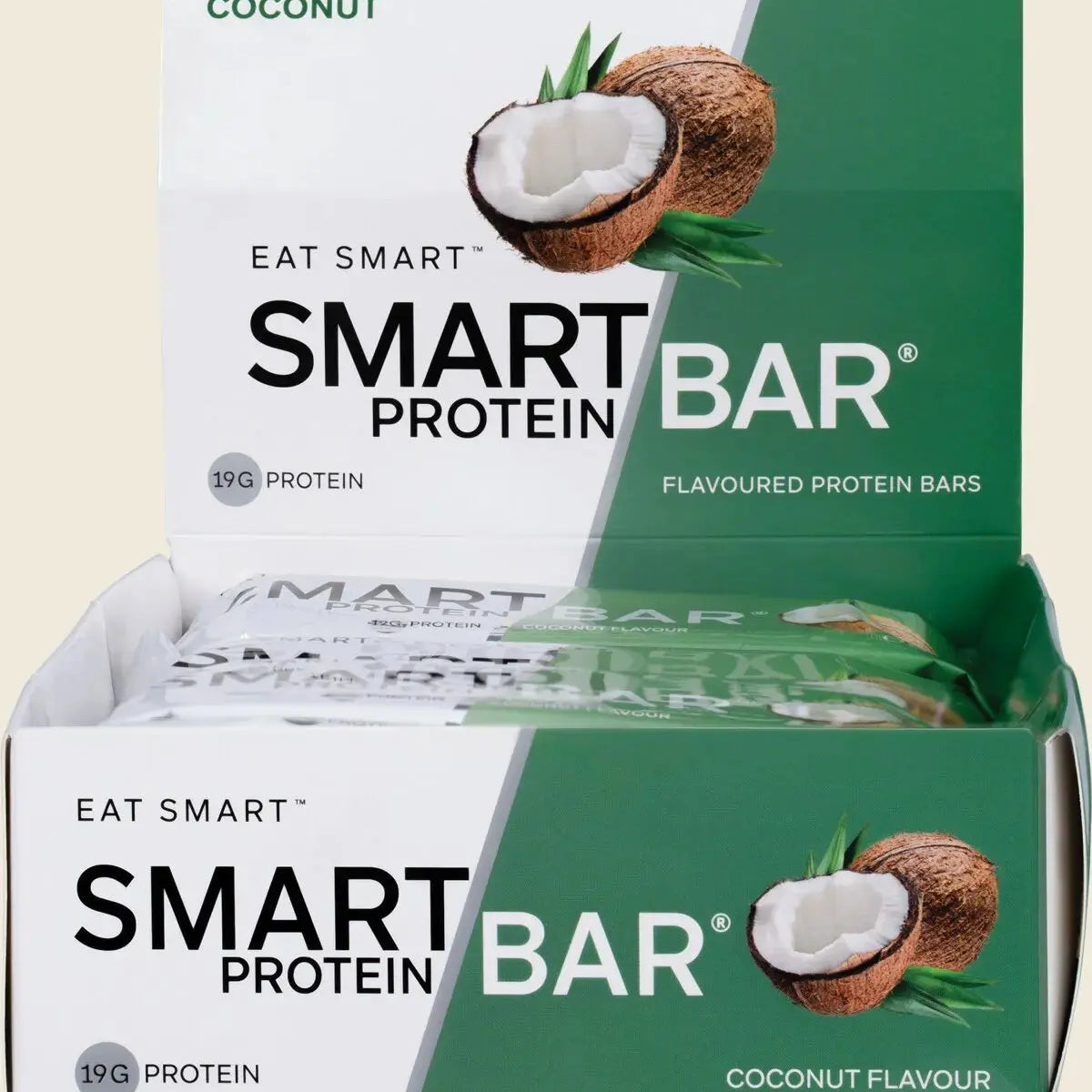 Smart Chocolate Coconut Protein Bar 12 x 60g lifestyle image