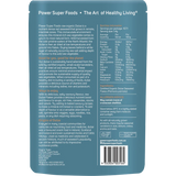 Power Super Foods Dulse Flakes Certified Organic  150g — back of pack and product information