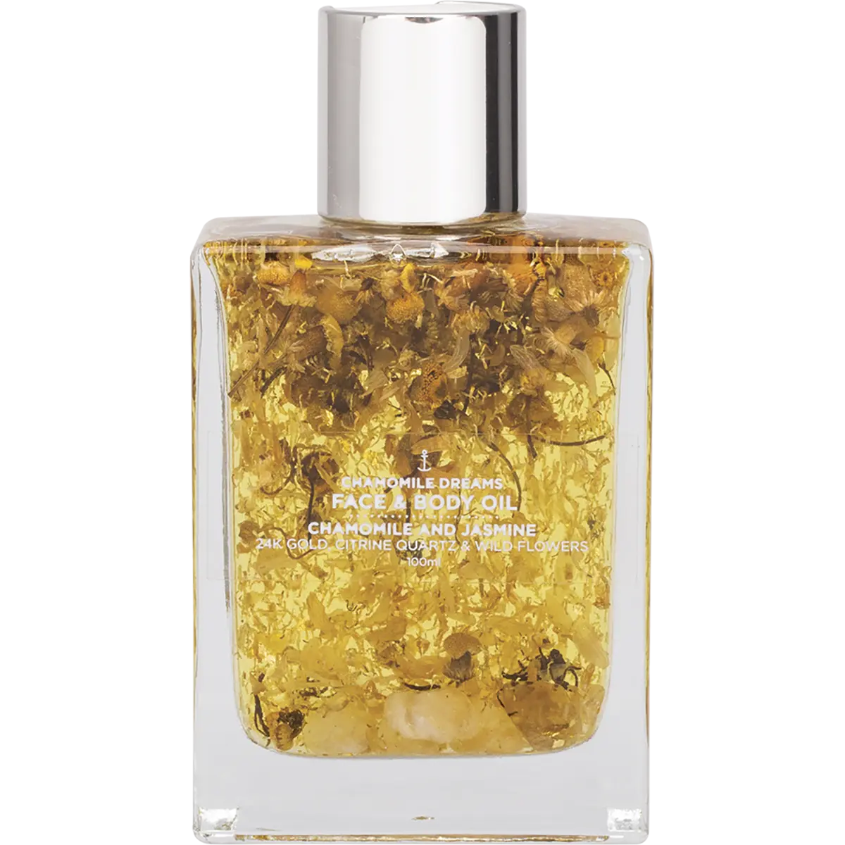 Summer Salt Body Face & Body Oil With 24K Gold Chamomile Dream - Citrine Quartz 100ml — official UHP product image 2
