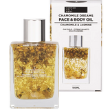 Summer Salt Body Face & Body Oil With 24K Gold Chamomile Dream - Citrine Quartz 100ml — front pack image (UHP)