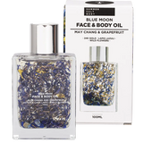 Summer Salt Face & Body Oil With 24K Gold Blue Moon - Lapis Lazuli 100ml — front pack image (UHP)